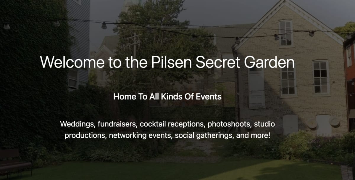  Pilsen Secret Garden