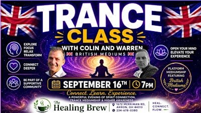 Trance Mediumship Development – 2-Day Intensive with Colin & Warren
