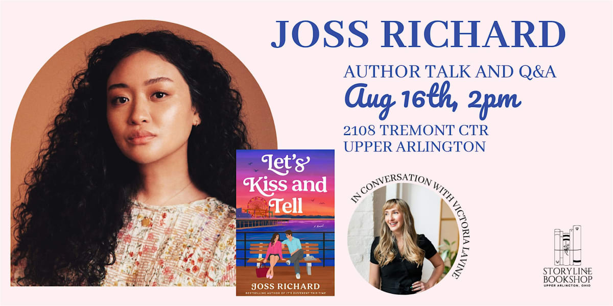 Storyline Presents: Author Talk and Signing with Joss Richard