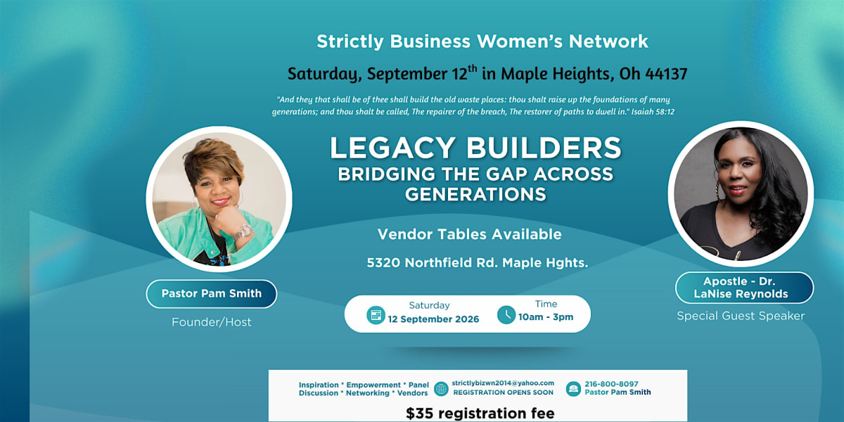 Legacy Builders - Bridging the Gap Across Generations