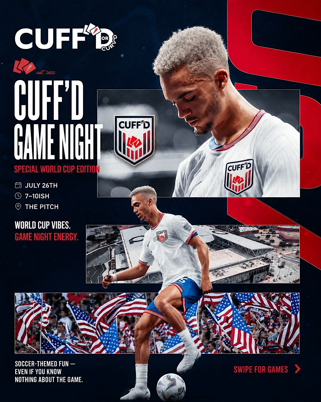 Cuff’d Game Night: Special World Cup Edition