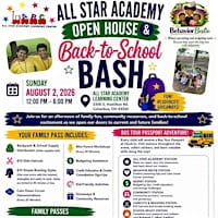 All Star Academy Open House & Back To School Bash