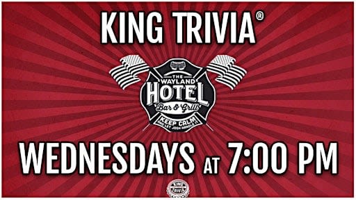 Trivia Night at Wayland Hotel Bar & Grill