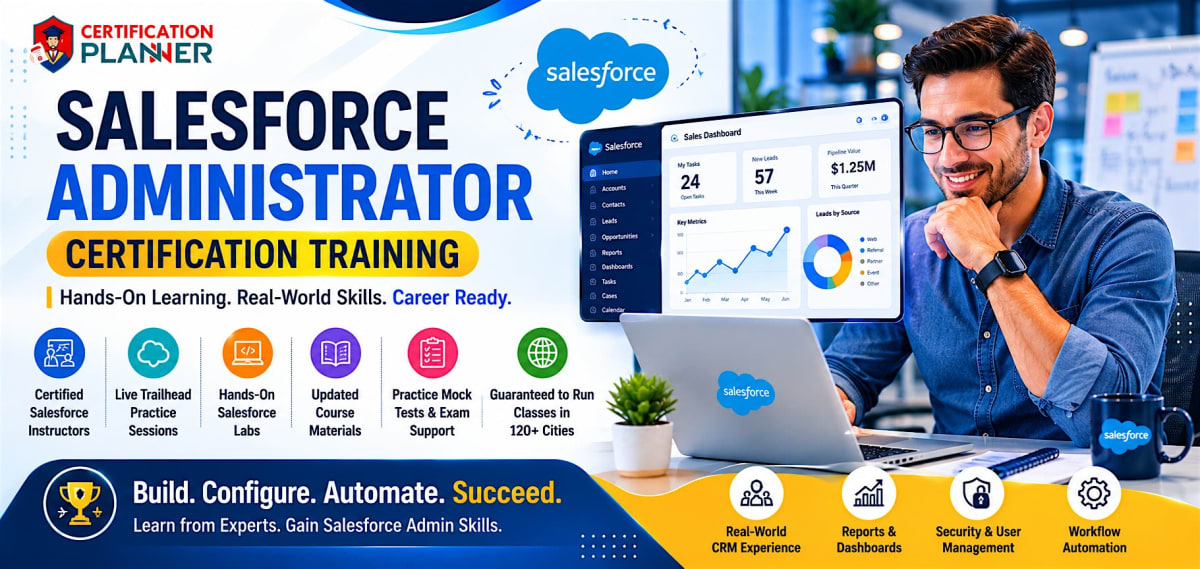 Grand Rapids Salesforce Admin Certification Training | Updated & Guaranteed