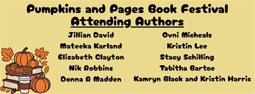 Pumpkins and Pages Book Festival