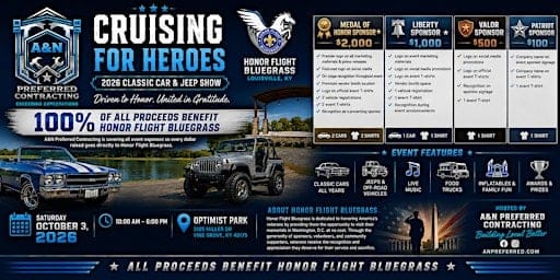 Cruising For Heroes Sponsorship