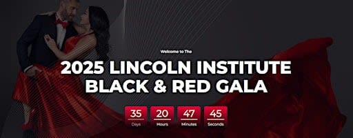 2026 Lincoln Institute Black & Red Reunion Gala