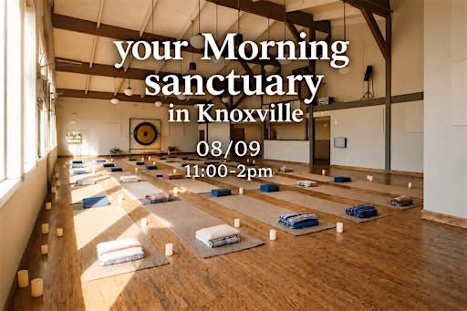 Knoxville| Morning  Harmonic Breath Experience  with Live Music Immersion.
