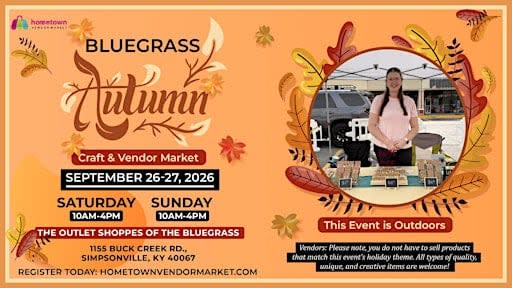 Bluegrass Autumn Craft & Vendor Market