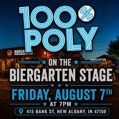100% Poly - On Stage @ Dog Haus Biergarten