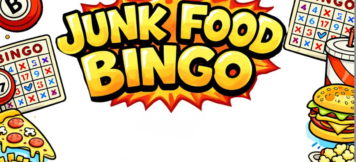 Junk Food Bingo - Team MS is BS