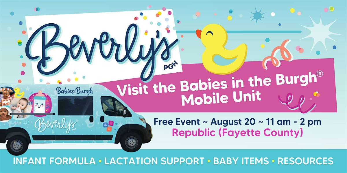 Babies in the Burgh Mobile Unit Stop-Republic (Fayette County)