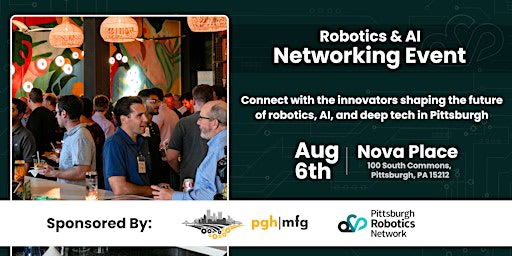 Robotics & Tech Happy Hour (Aug. 6 Edition)