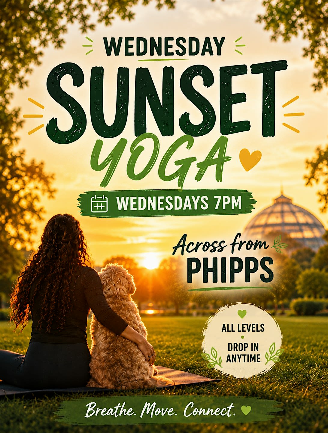 Sunset Yoga In Schenley Park