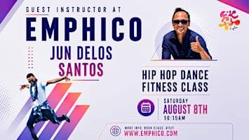 Hip Hop Dance Fitness class with Jun!