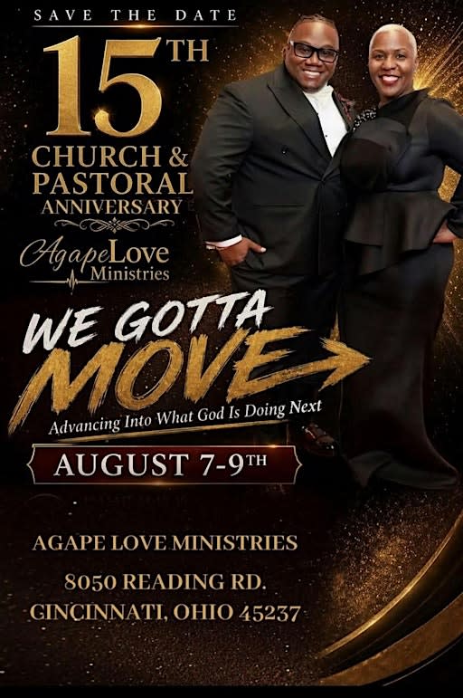 Agape Love Ministries 15th Church Anniversary
