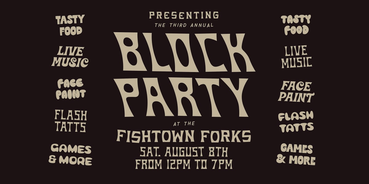 Fishtown Forks Block Party Vendor
