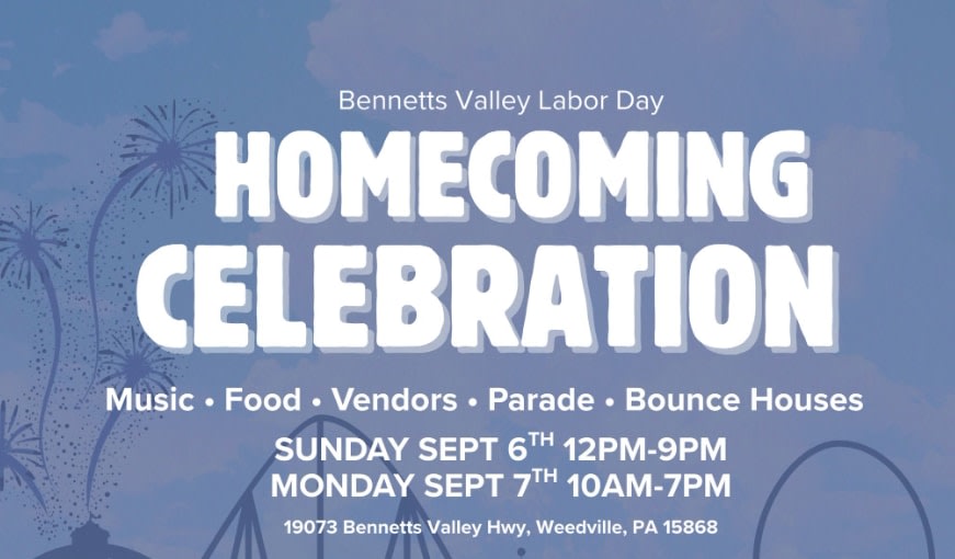 2026 Bennetts Valley Labor Day Homecoming Celebration