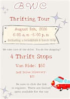 BWC Thrifting Tour