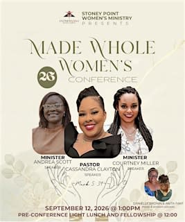 Made Whole Women's Conference