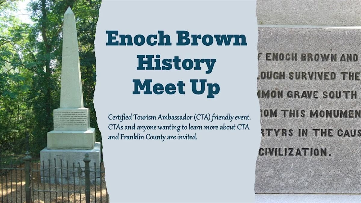 Enoch Brown History Meet Up