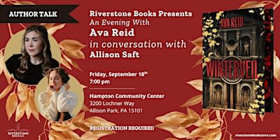 An Evening with Ava Reid in conversation with Allison Saft