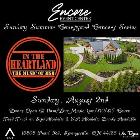 IN THE HEARTLAND "MICHAEL STANLEY TRIBUTE" PERFORMS IN OUR COURTYARD
