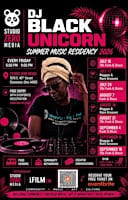 DJ Black Unicorn Summer Music Residency