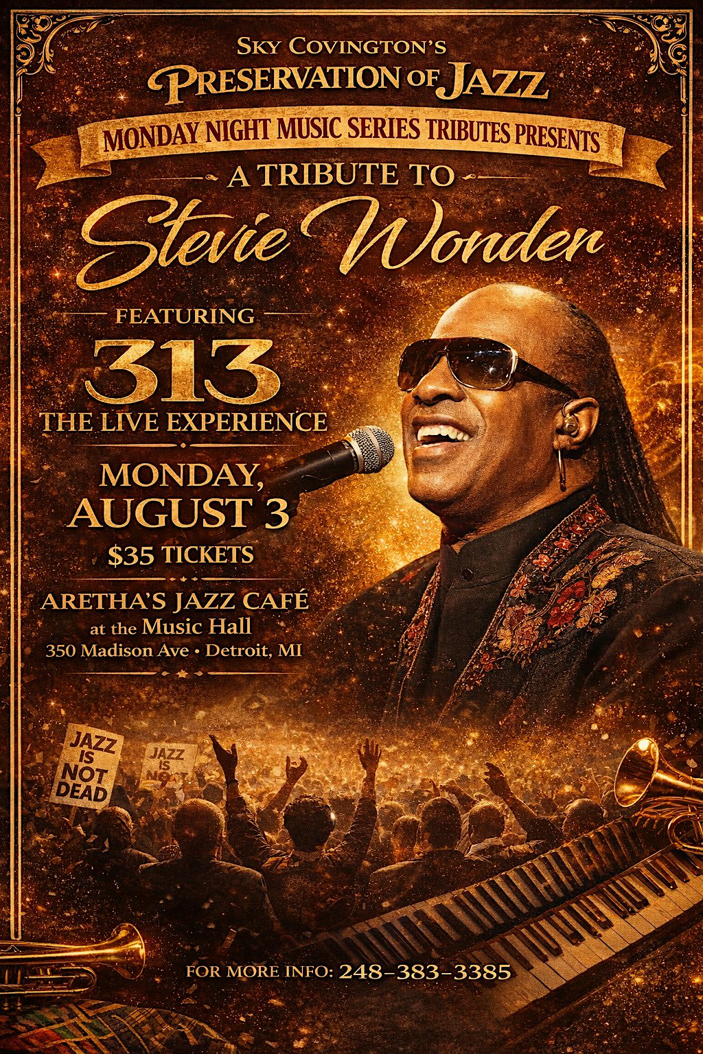 A Tribute to Stevie Wonder Featuring 313 The Live Experience