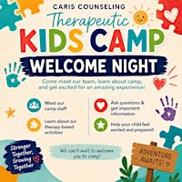 Theraputic Kids Camp Welcome Event