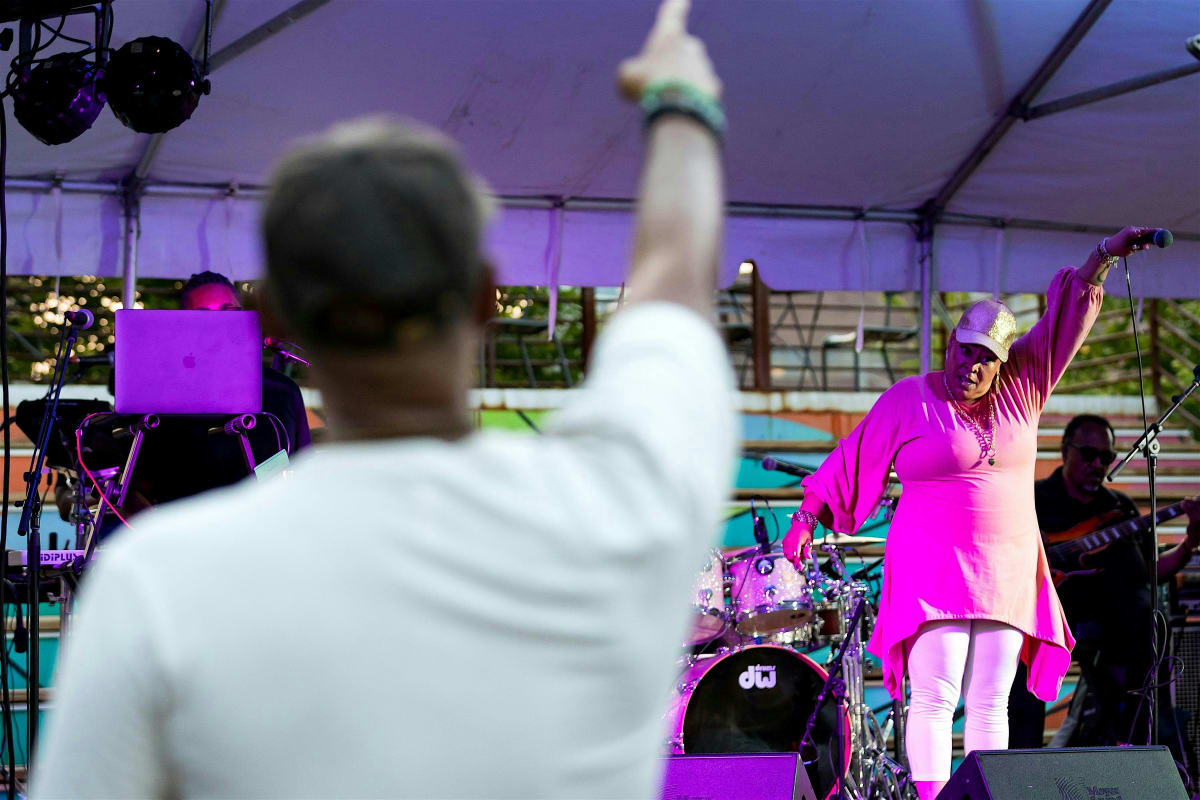 Lady Alma at The Lawn at uCity Square