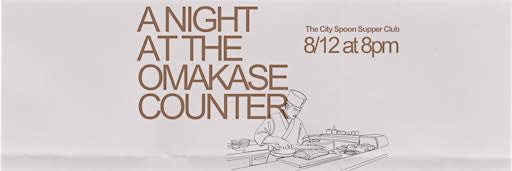 A Night at the Omakase Counter