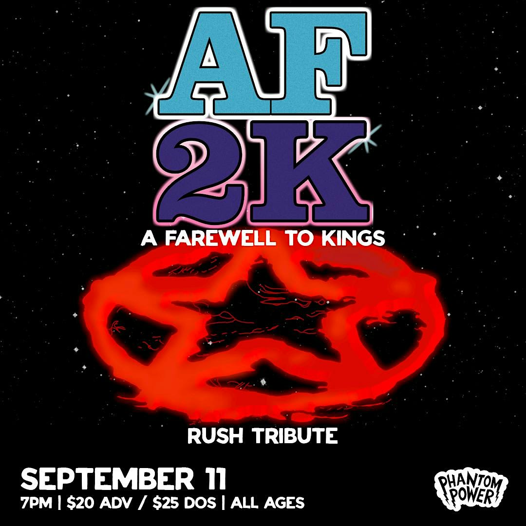 A Farewell To Kings - Rush Tribute (playing 2112 in its entirety)