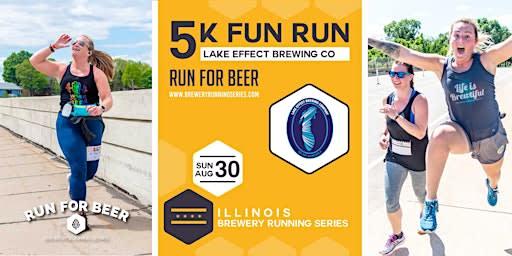 5k Fun Run x Lake Effect Brewing Company | 2026 IL Brewery Running Series