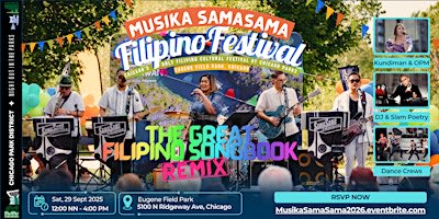 Musika SamaSama Filipino Festival 2026