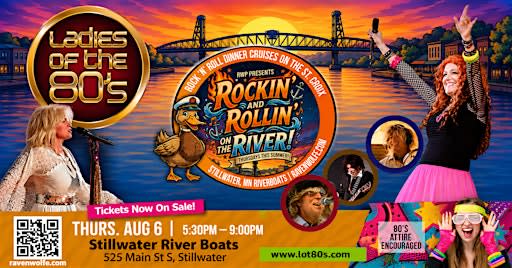 Girls Just Wanna Have Fun! feat Ladies of the 80s ~ Dinner Cruise & Concert