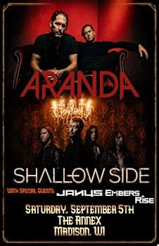 Aranda, Shallow Side, Janus, Embers Rise