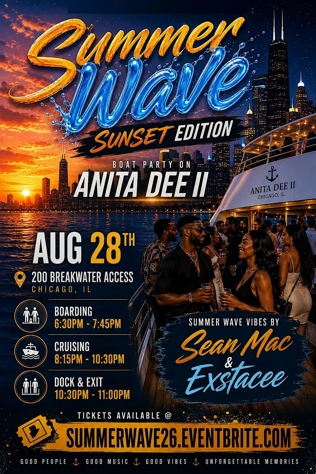 SUMMER WAVES YACHT PARTY: SUNSET EDITION