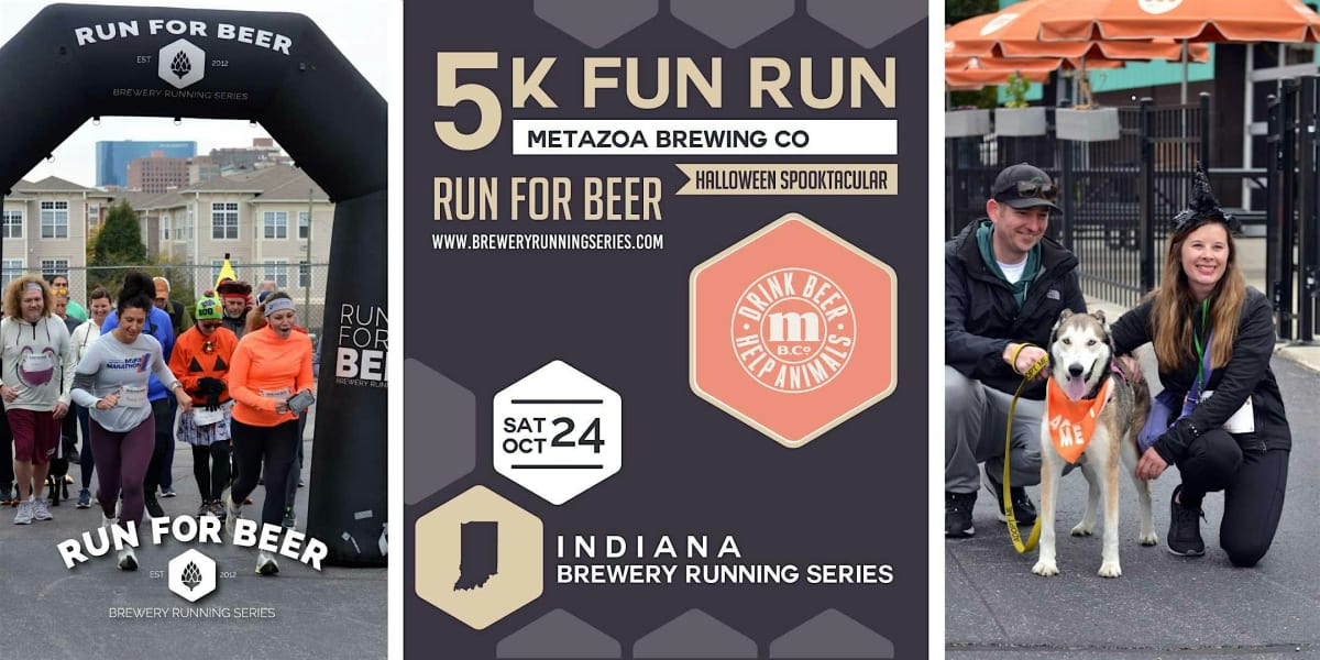 5k Fun Run x Metazoa Brewing | 2026 Indiana Brewery Running Series (21+)