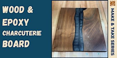 Wood & Epoxy Charcuterie Board