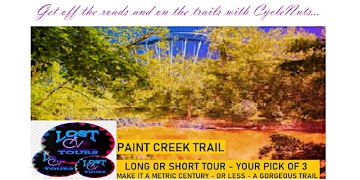 LoST going to Chillicothe OH on the Paint Creek Trail - a Smart-guided Tour
