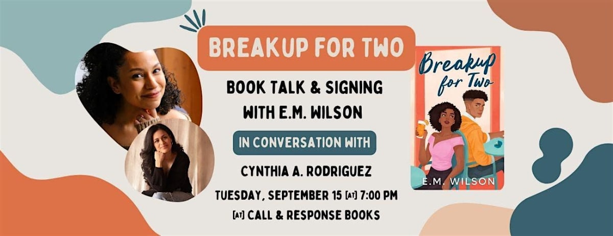 Book Talk: Breakup for Two with E.M. Wilson