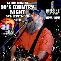 90's Country with Catlin Crozier at Bresee Bar & Grill