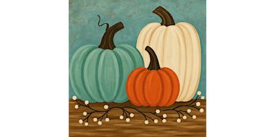 Pumpkin Kisses, Harvest Wishes - Paint and Sip in Indianapolis | Classpop!™