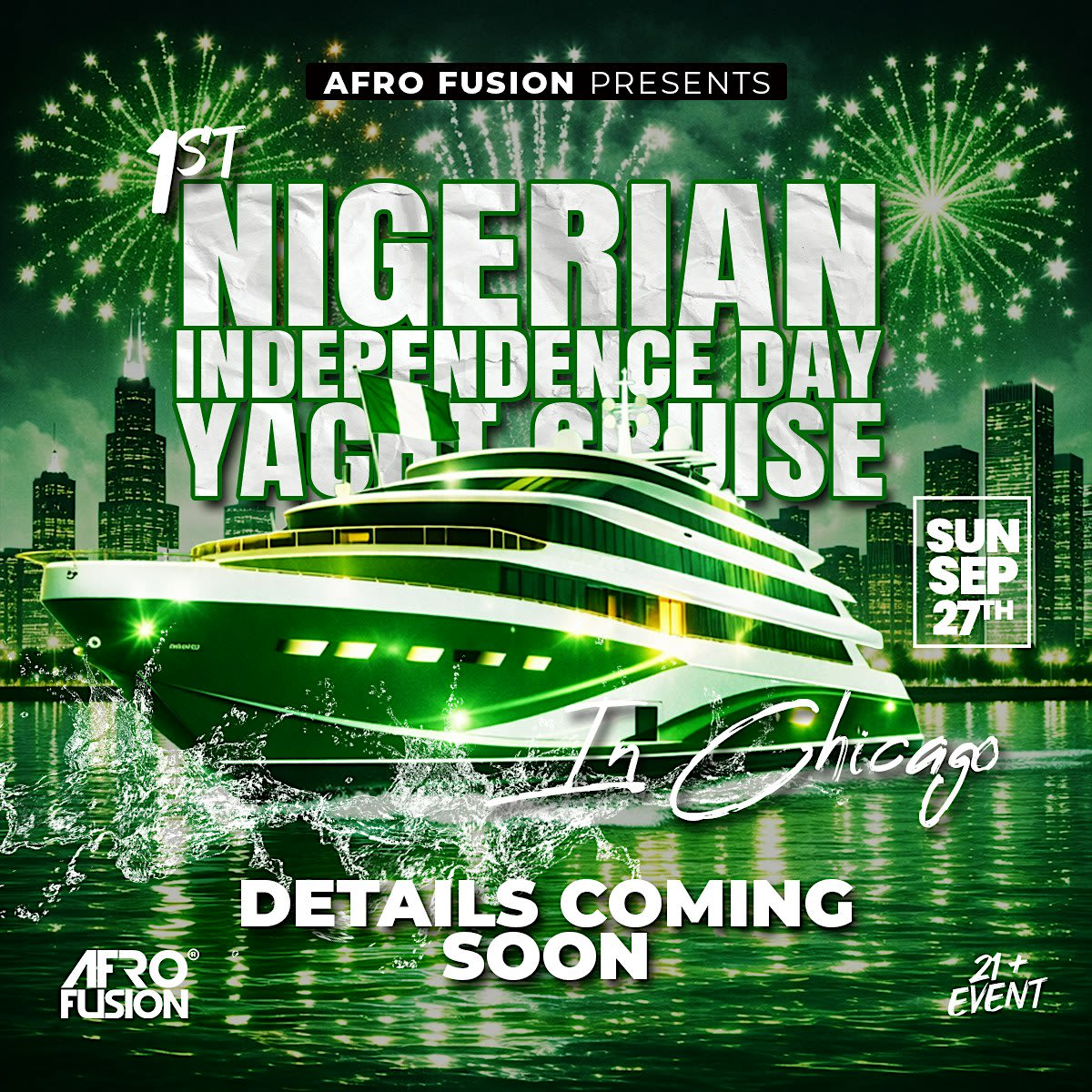 NIGERIAN INDEPENDENCE DAY  YACHT CRUISE