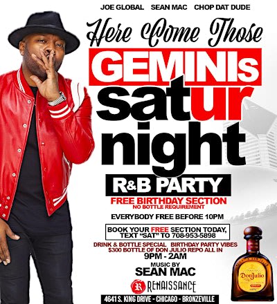 Saturday Nights at Renaissance R&B Party