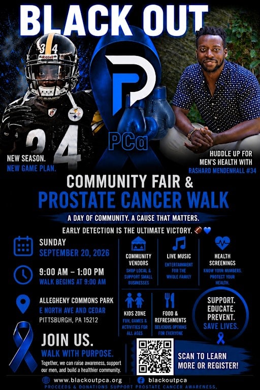 Blackout PCa’s 3rd Annual Prostate Cancer Walk and Community Health Fair