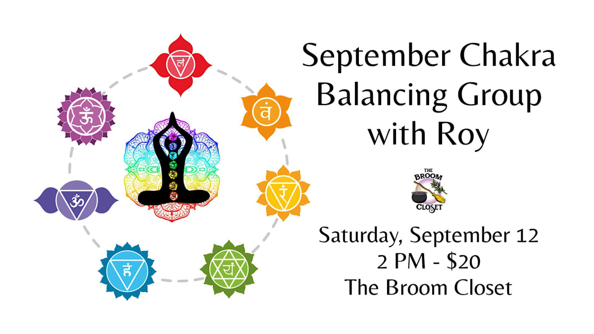 September Chakra Balancing Group with Roy