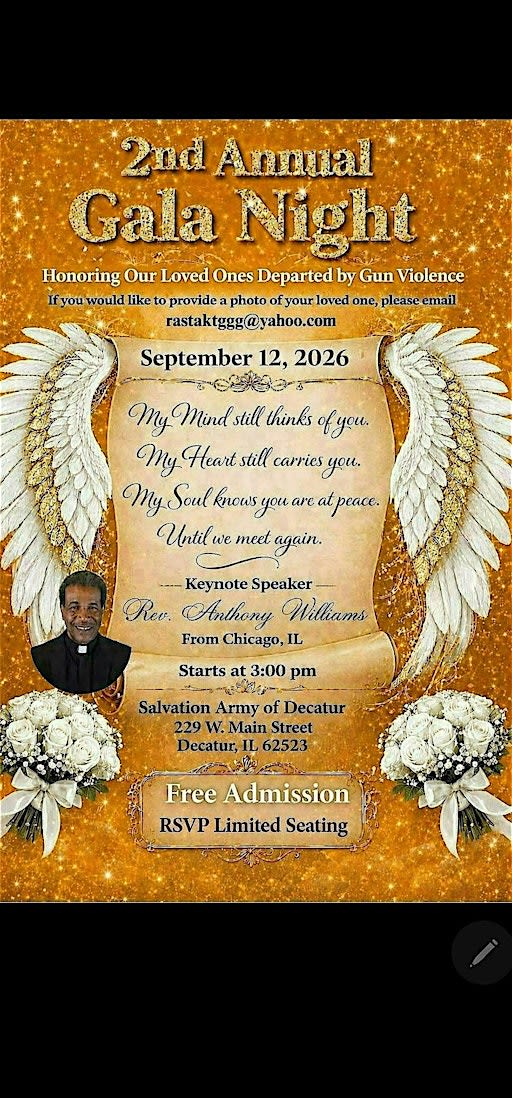 2nd Annual Honoring Our Loved Ones Gala