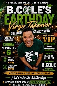 B.Cole Virgo Takeover Outdoor Comedy Show